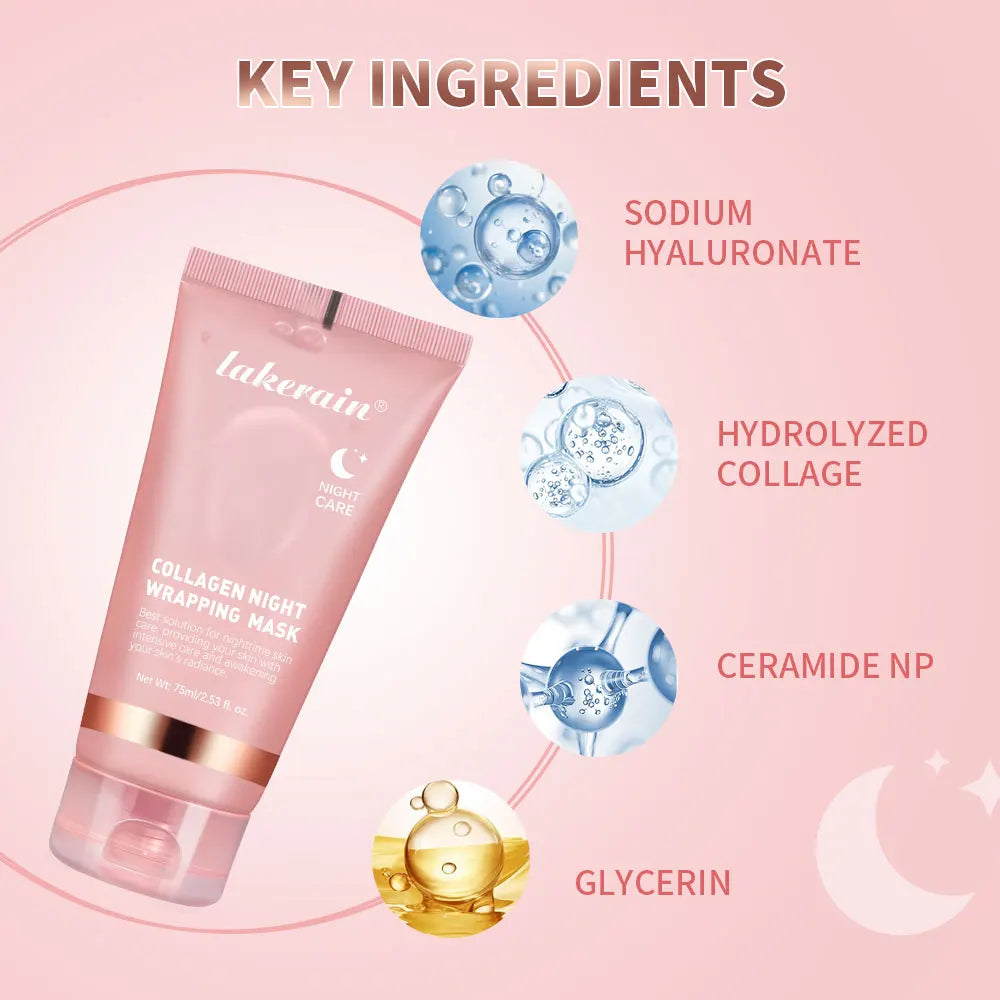 Masque Peel-Off au collagène pour l'éclat